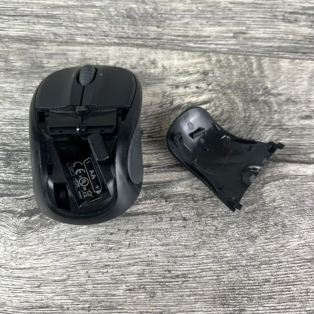 Logitech M305 Wireless Laser Mouse USB Receiver Black Tested